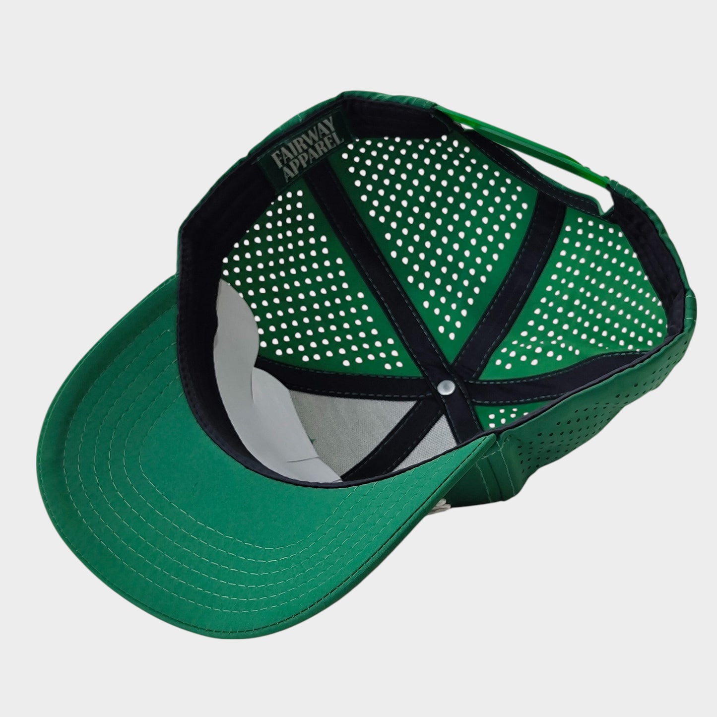 Green - Signature Script - Half Vent Snapback