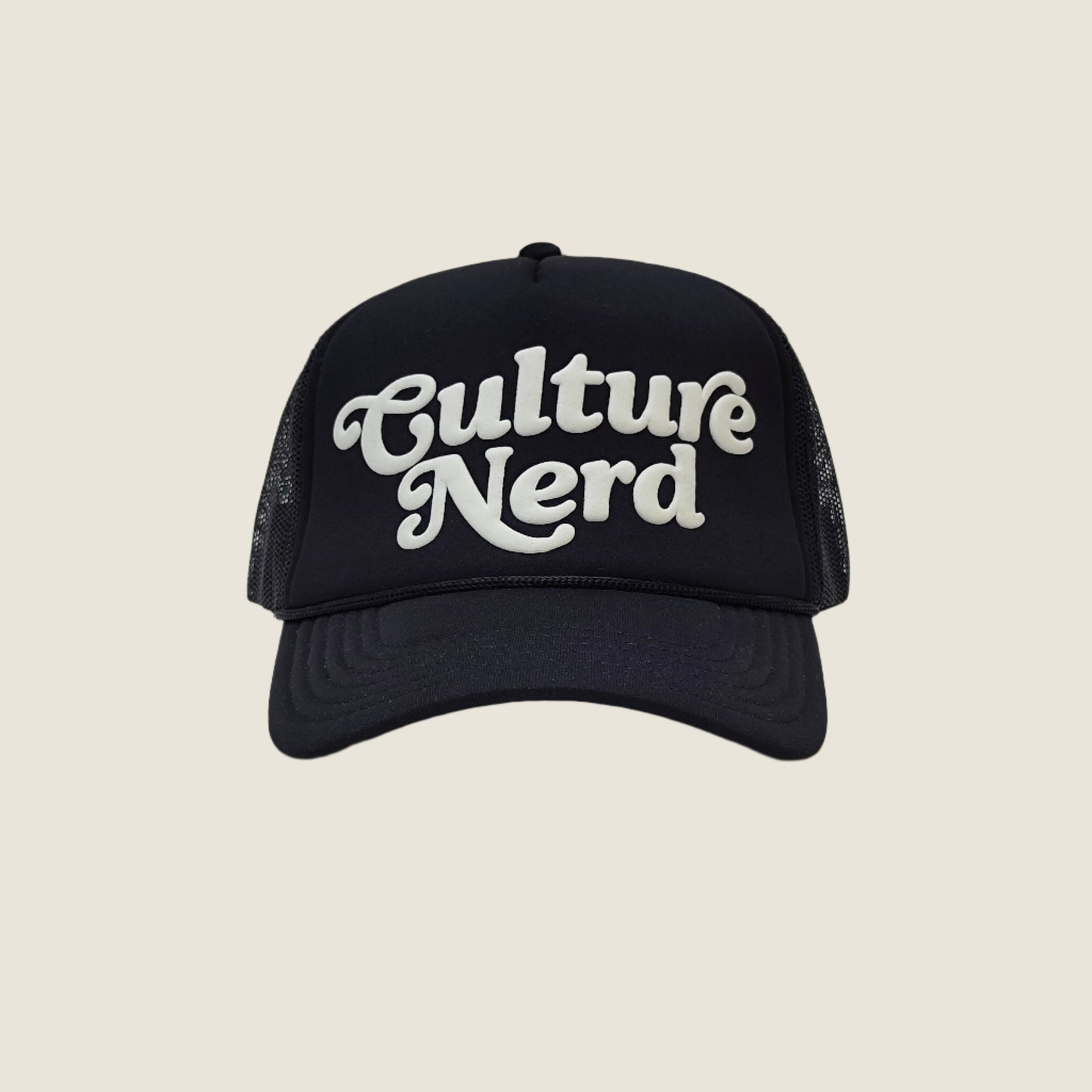 CULTURE NERD TRUCKERS®-BLACK/WHITE