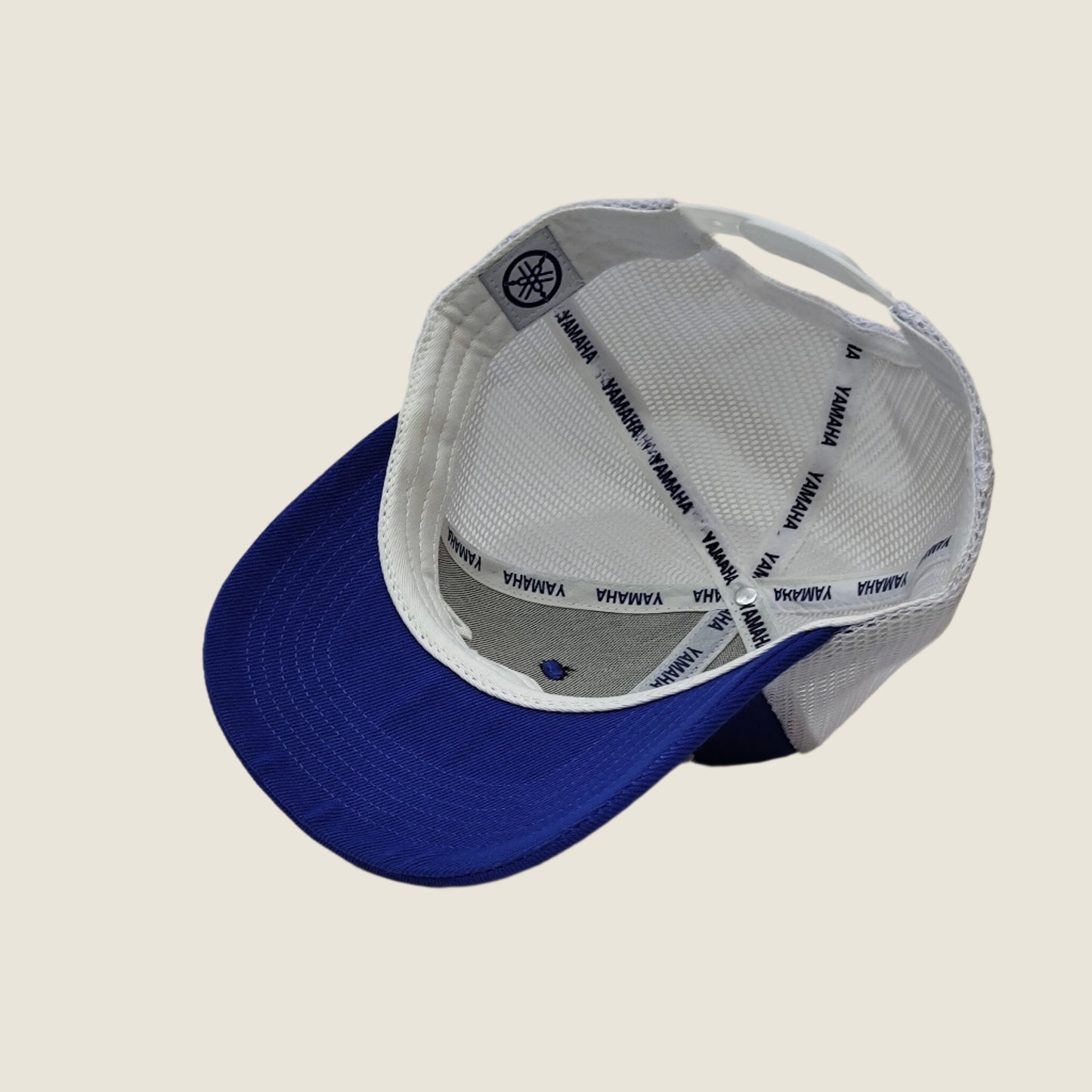 Yamaha Trucker Hat Snapback Mesh Blue & White
