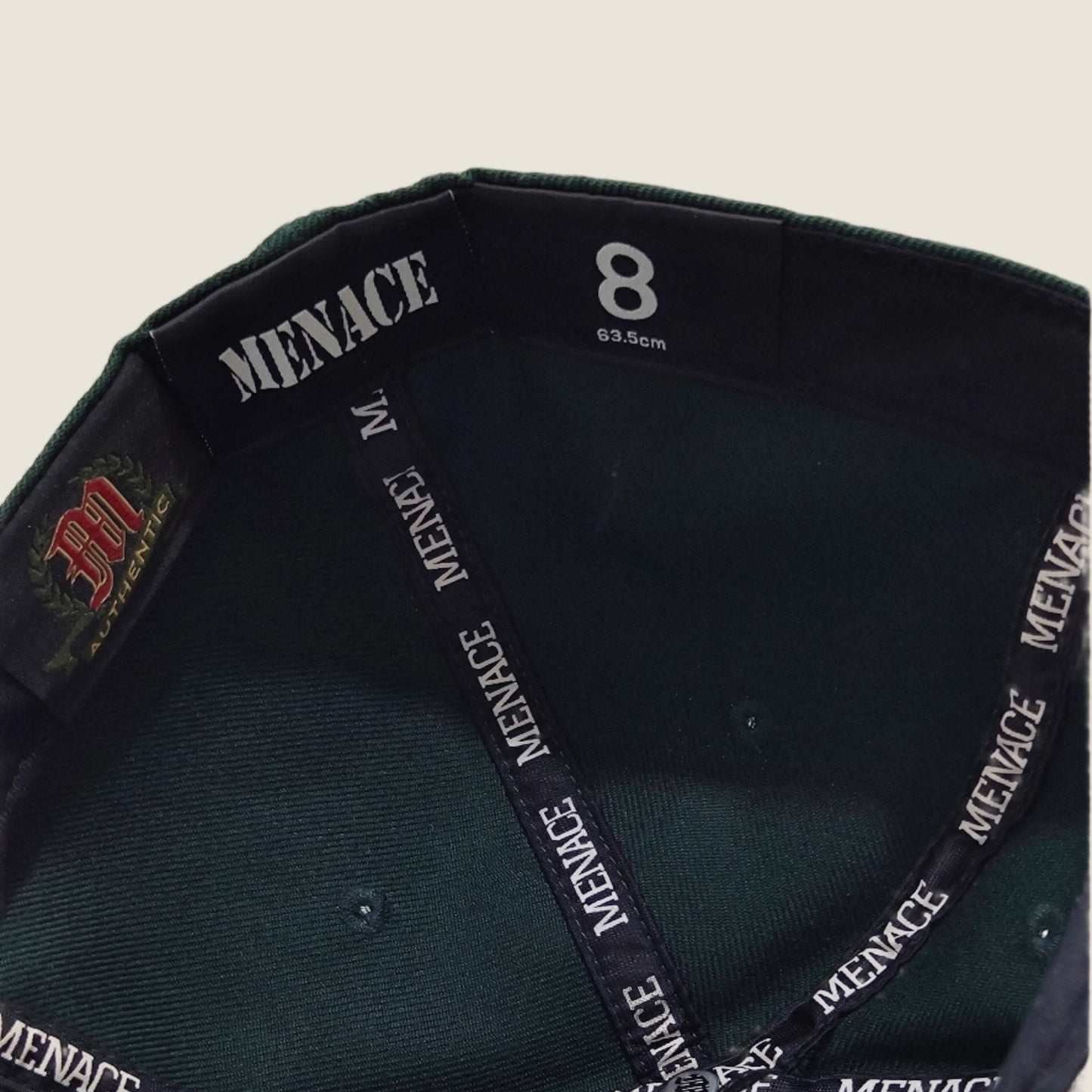 MENACE | Diamond Steel-Brim Fitted Size 8 XL