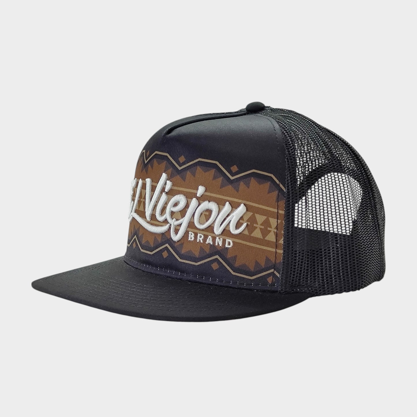 Yucatan Black flat visor hat / gorra de visera plana