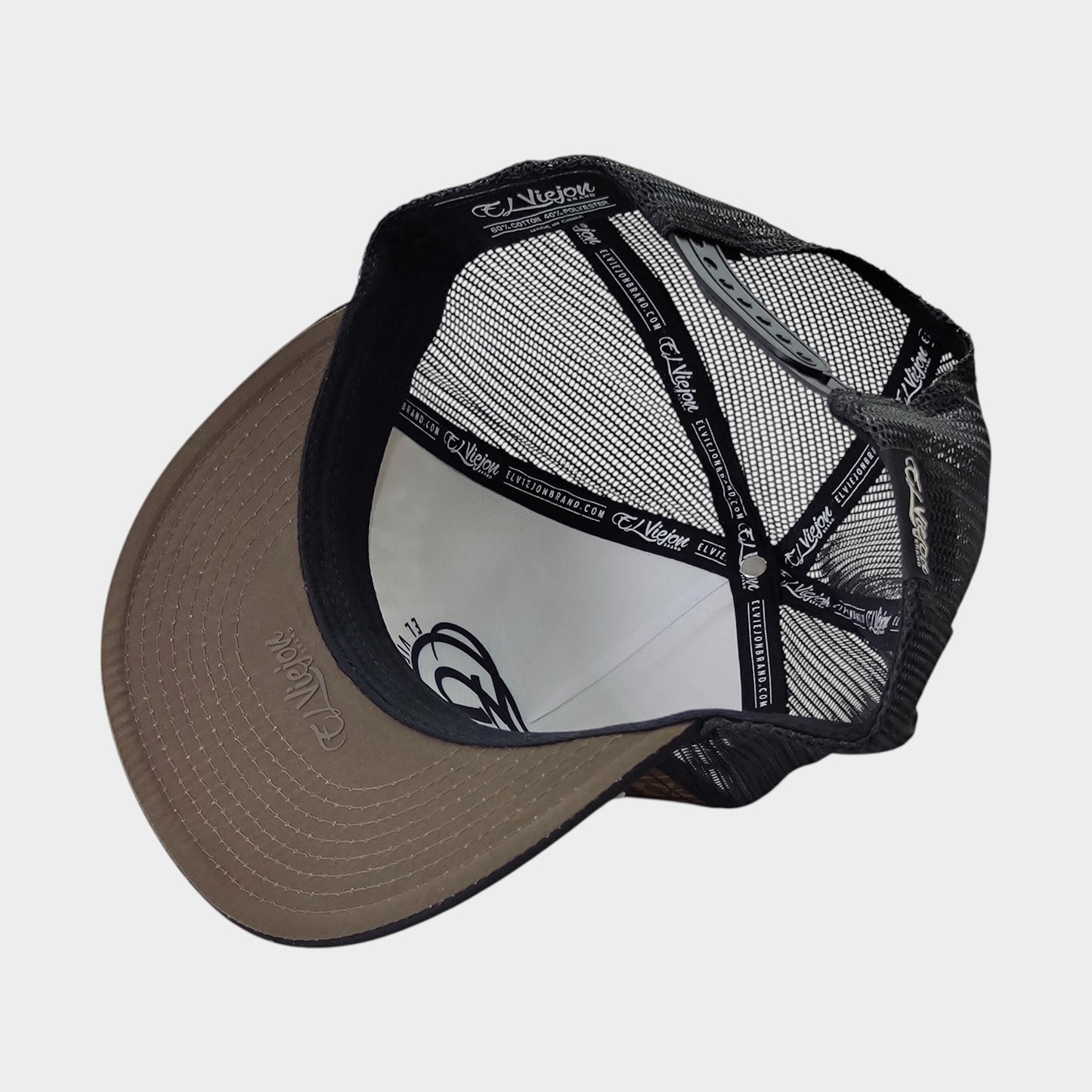 Yucatan Black flat visor hat / gorra de visera plana