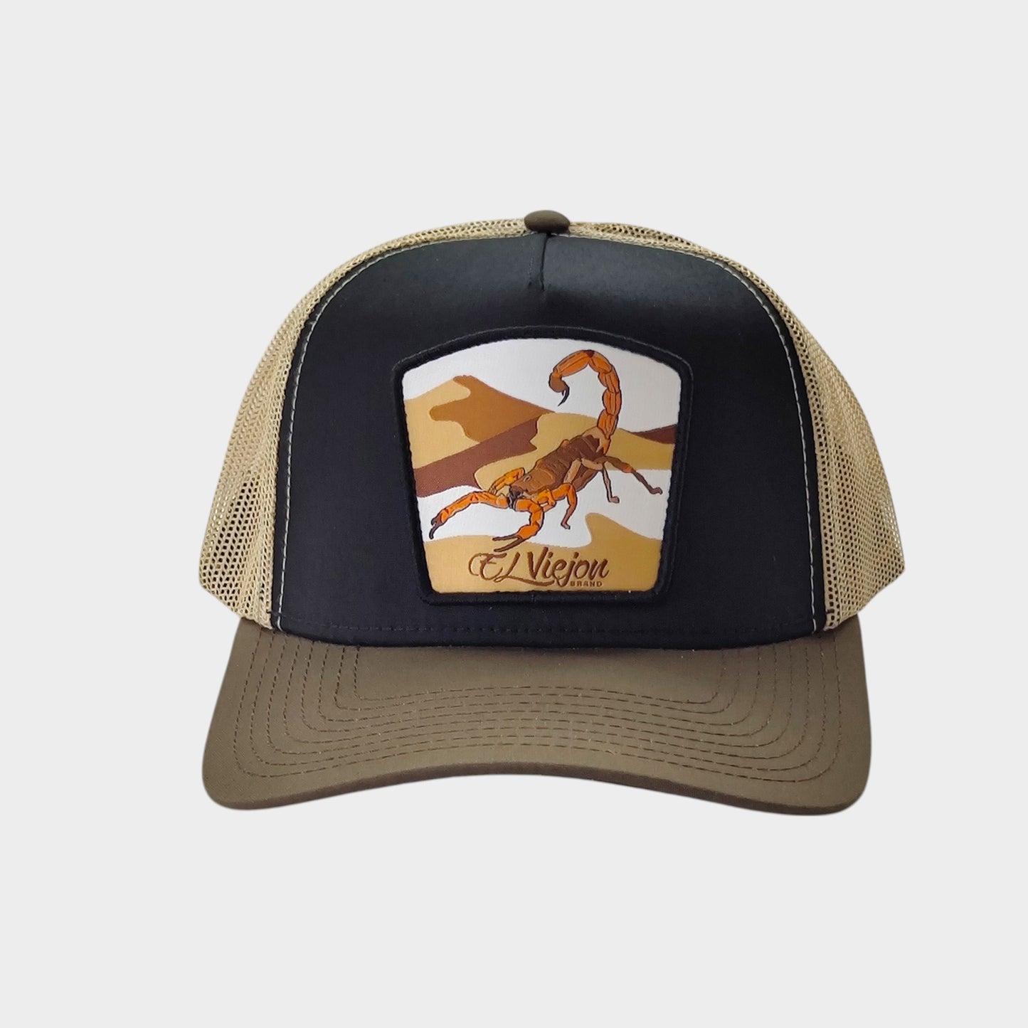 Alacran Brown/Black/Khaki AVC hat / gorra