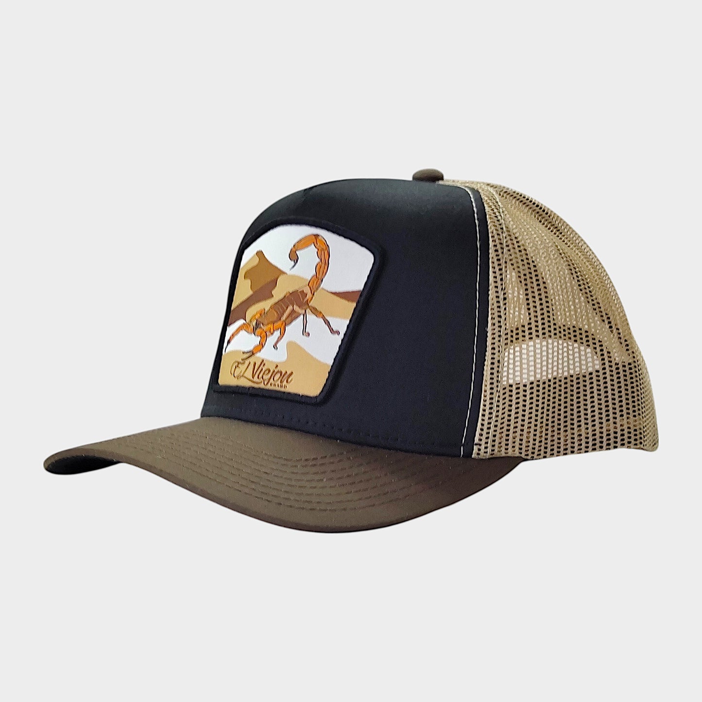 Alacran Brown/Black/Khaki AVC hat / gorra