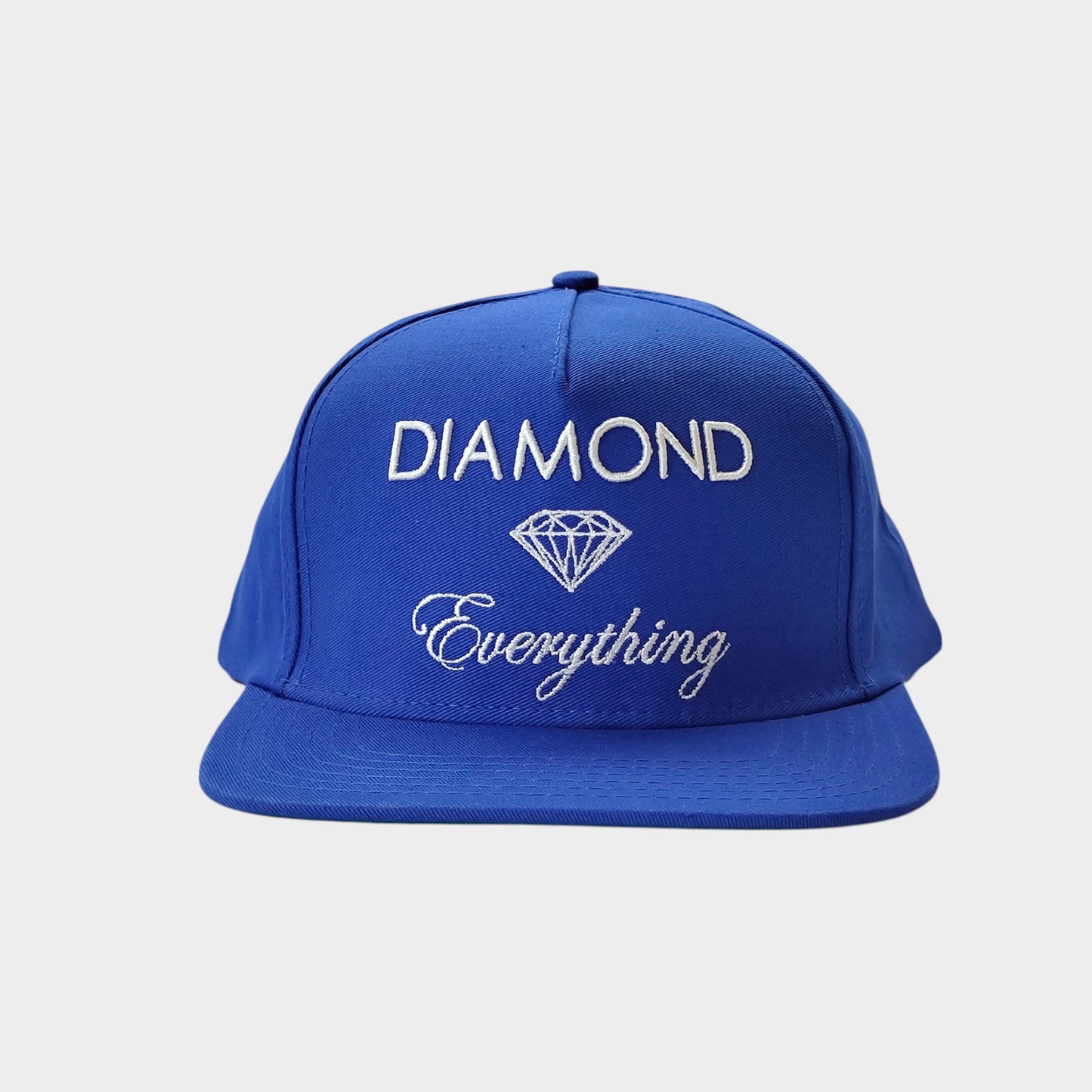 DIAMOND EVERYTHING - FLAT BLUE snapback