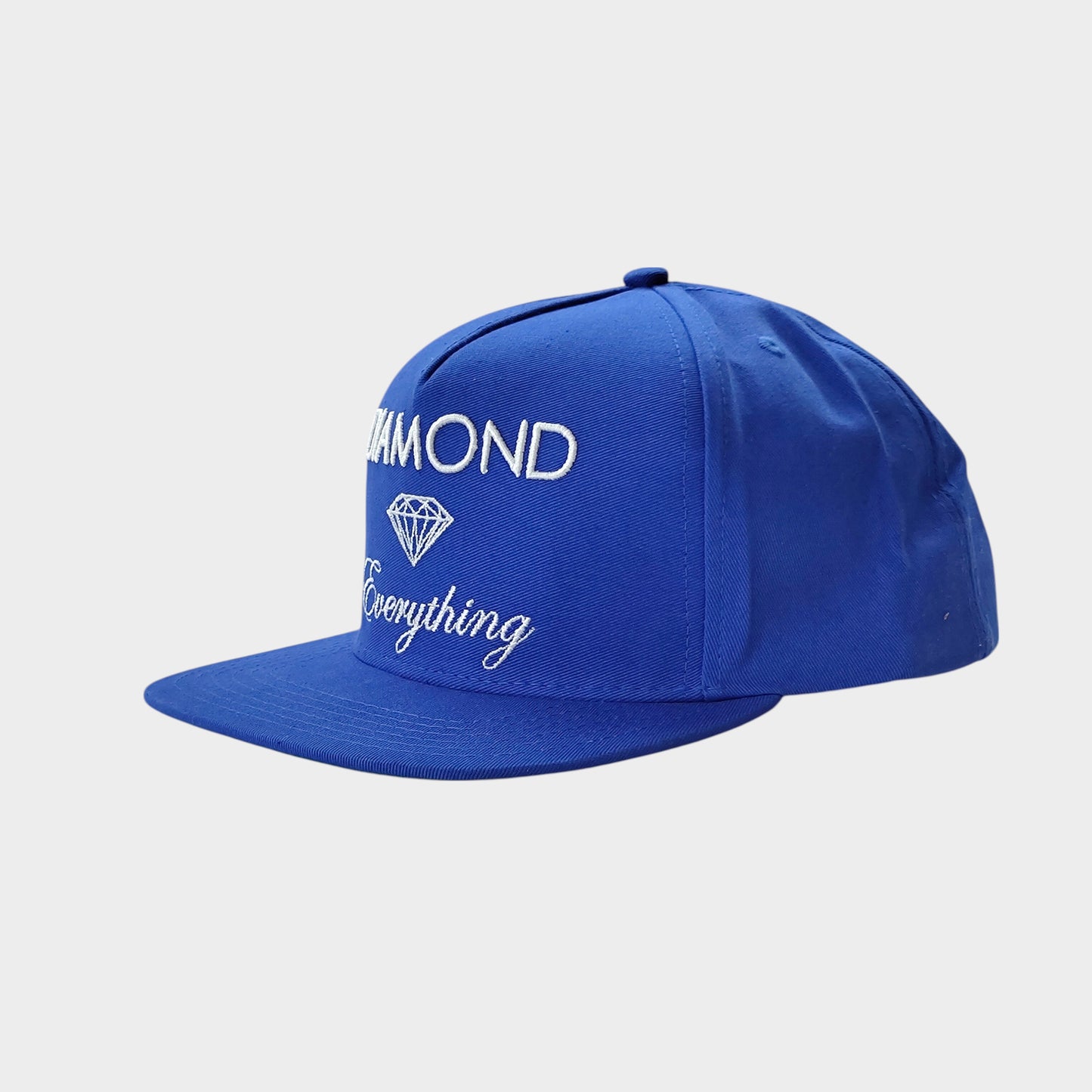 DIAMOND EVERYTHING - FLAT BLUE snapback