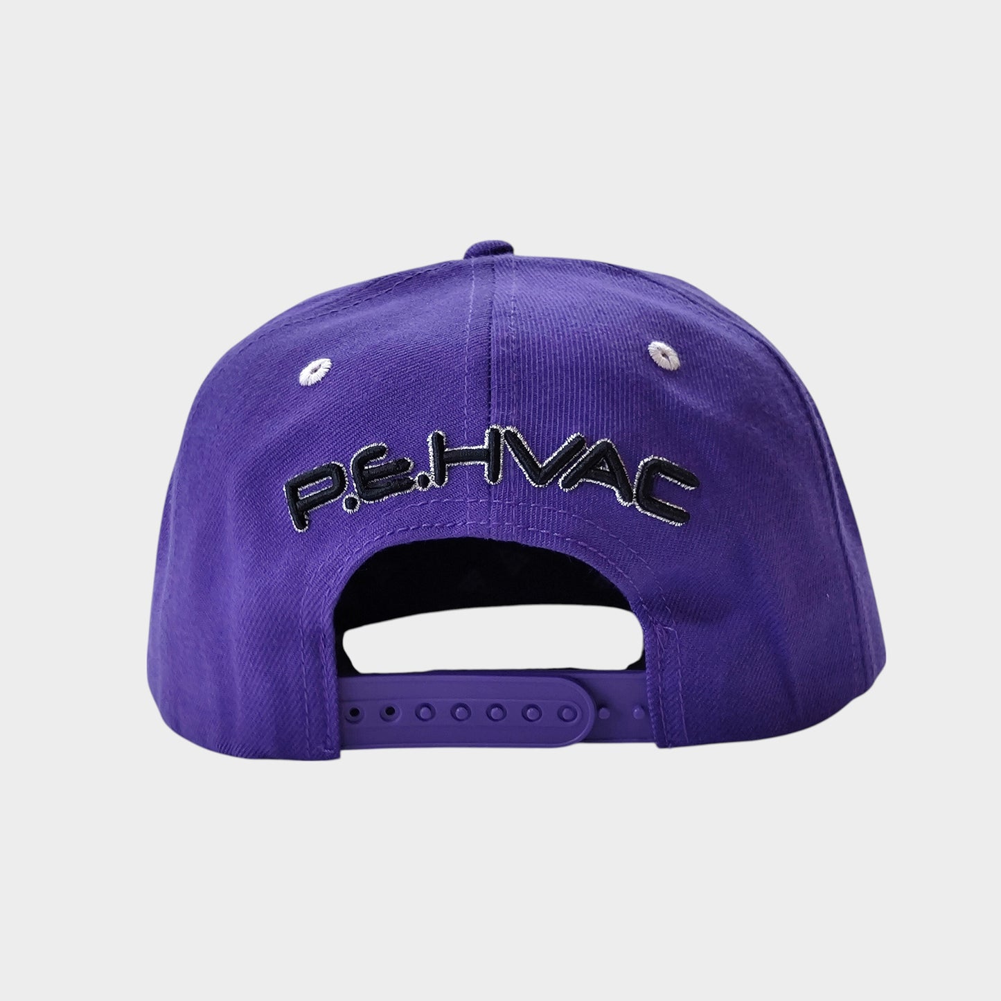 PE-HVAC Purple Snapback