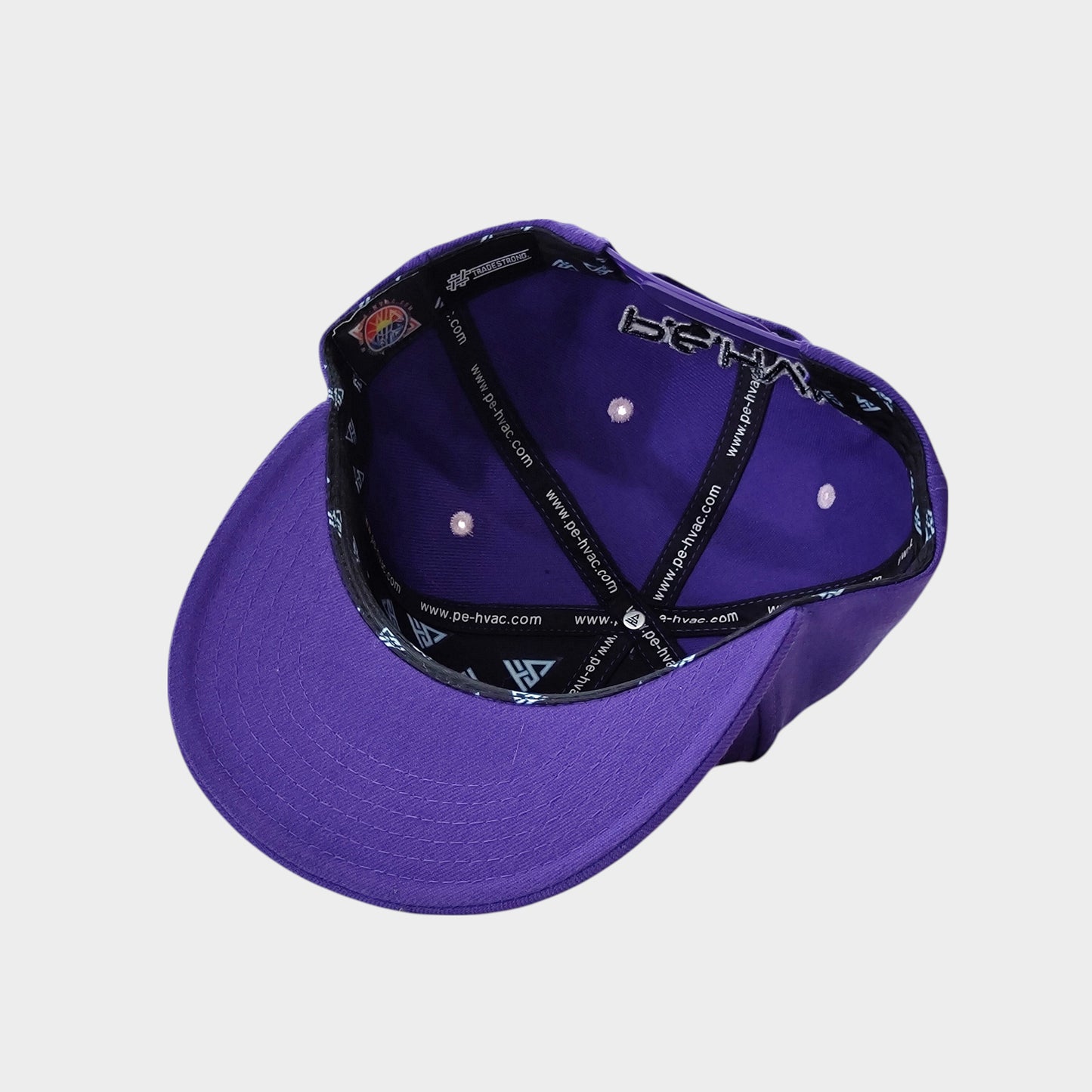 PE-HVAC Purple Snapback