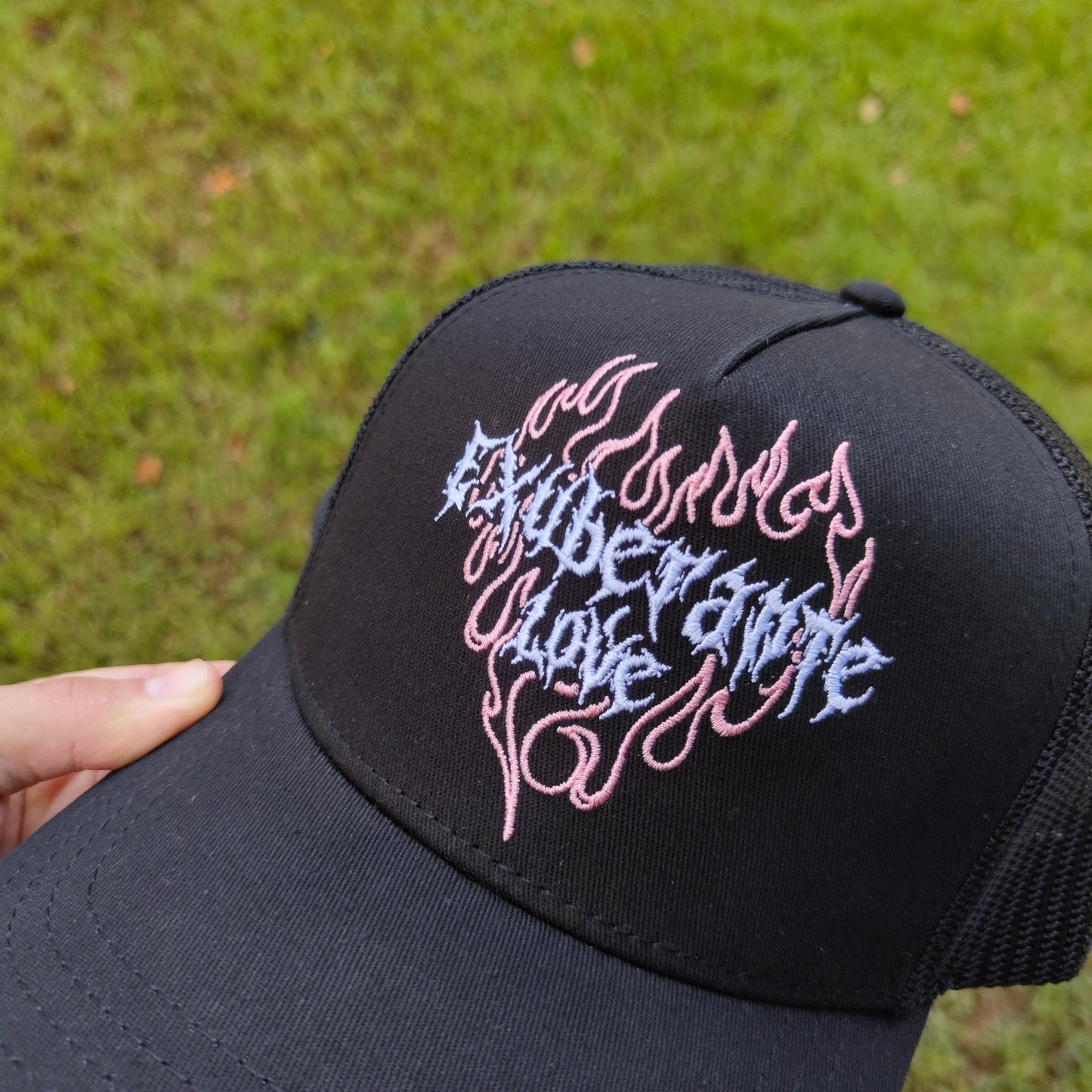 EXUBERANT LOVE TRUCKER CAP