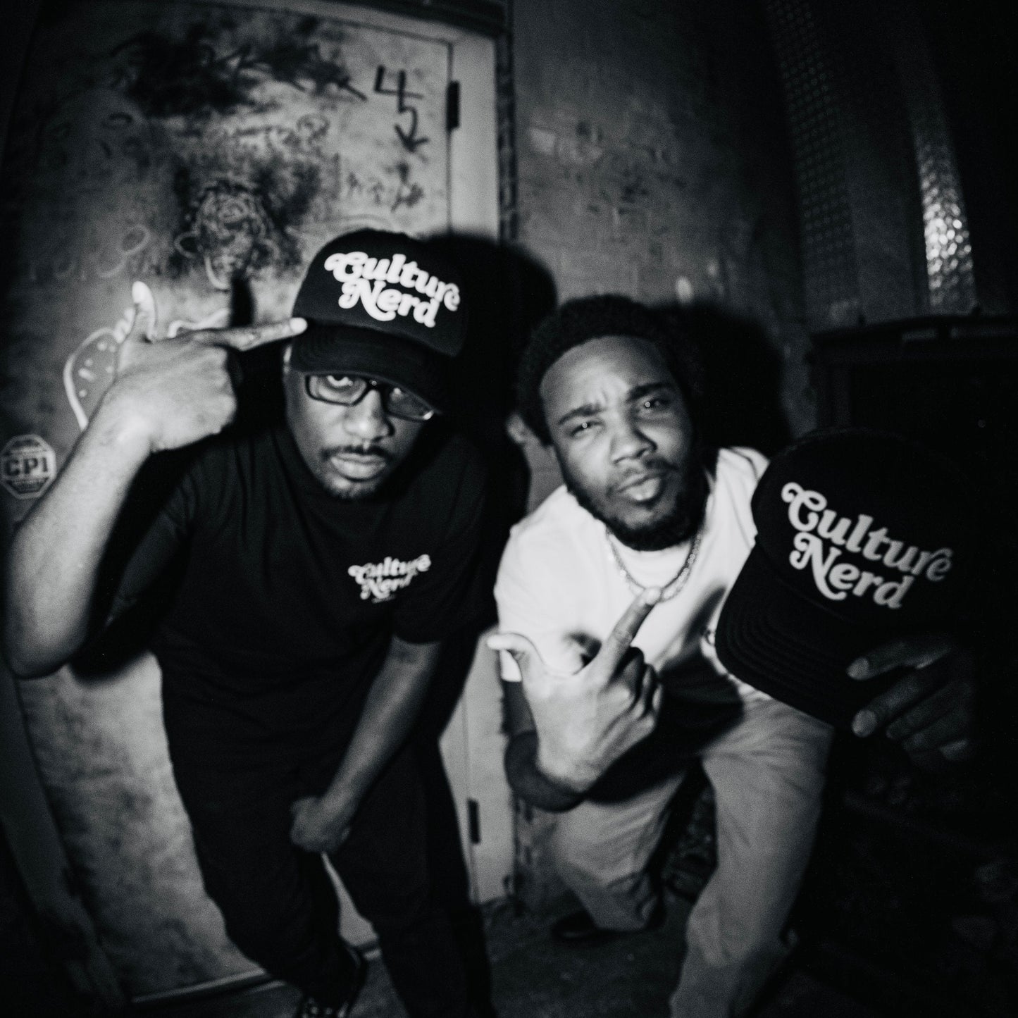 CULTURE NERD TRUCKERS®-BLACK/WHITE