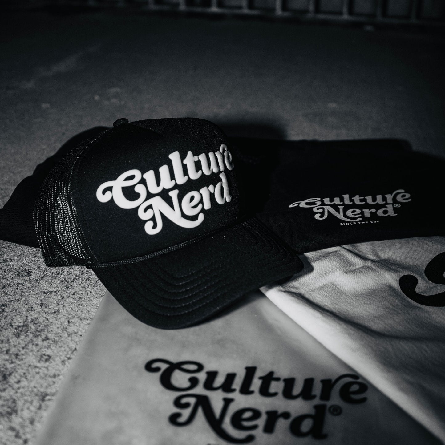CULTURE NERD TRUCKERS®-BLACK/WHITE