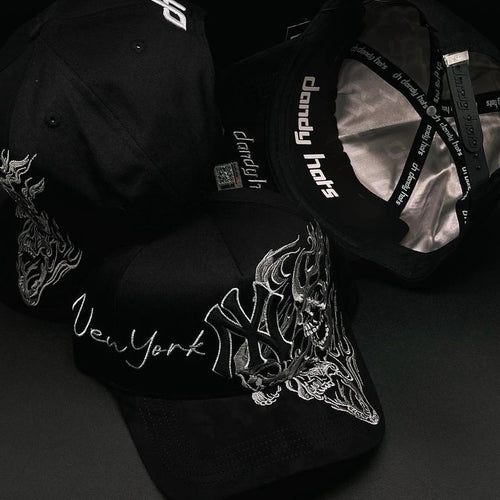Dandy Hats Ny Skeleton Yankees Negra