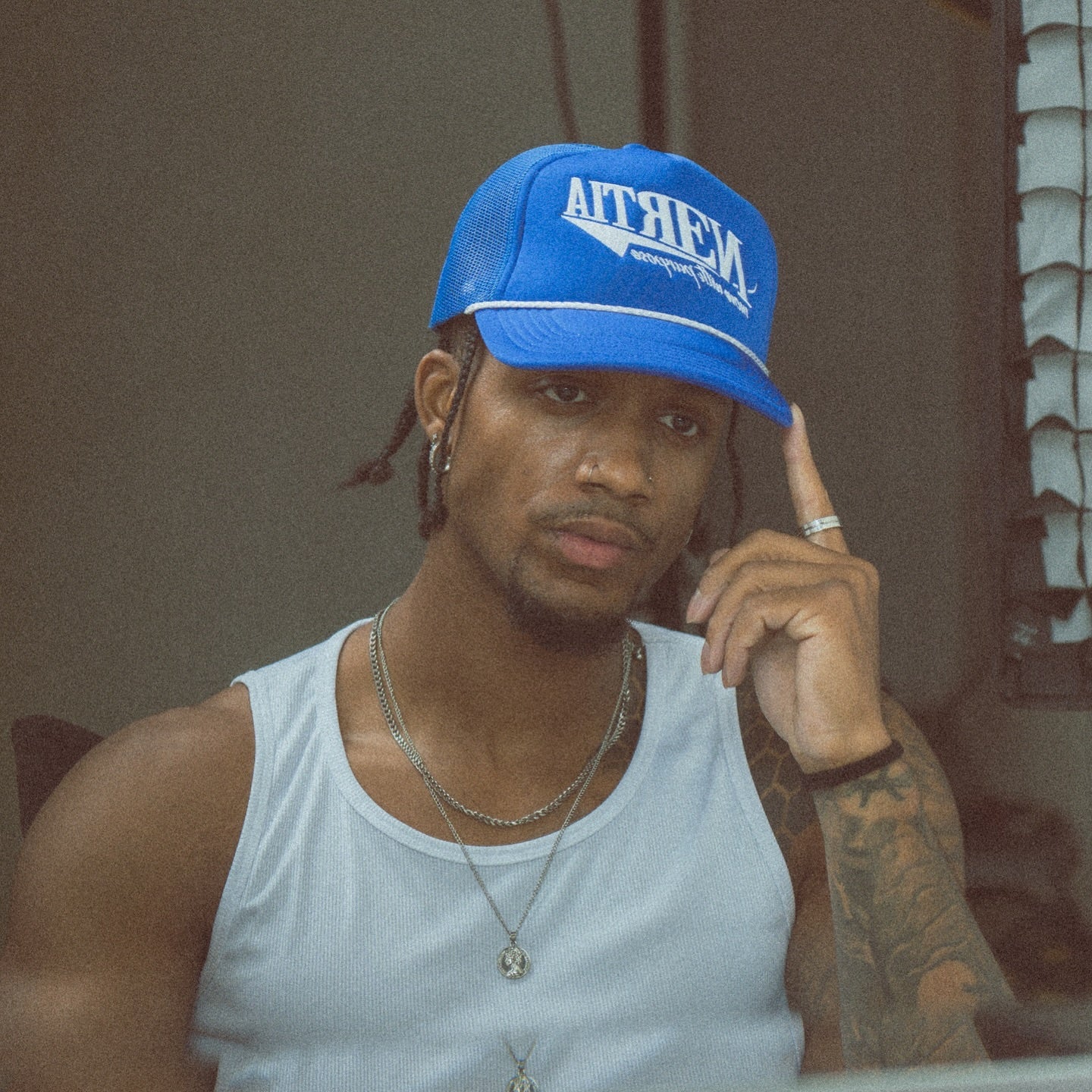 NERTIA - Move With Purpose™ Trucker Hat - Royal Blue