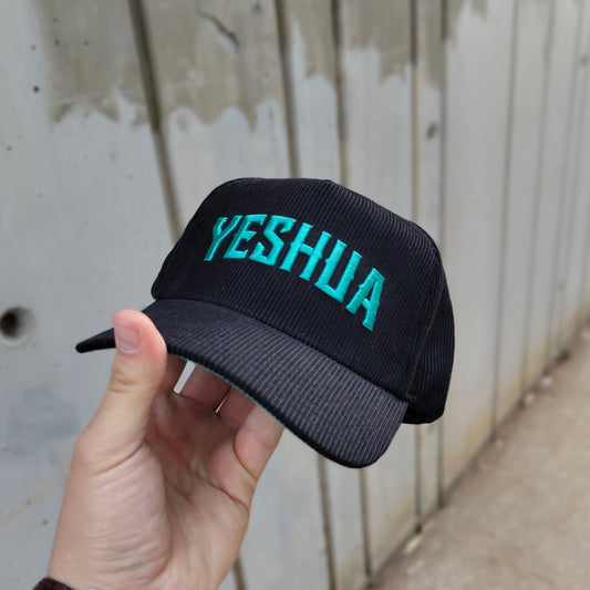 Yeshua LUX Corduroy Hat - Green & Black