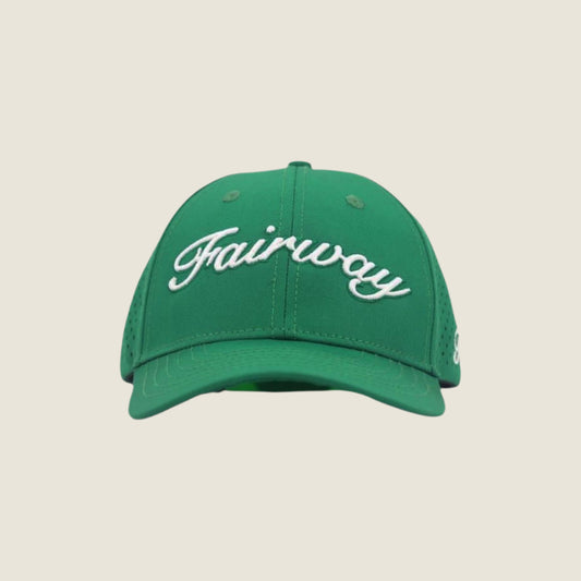 Green - Signature Script - Half Vent Snapback