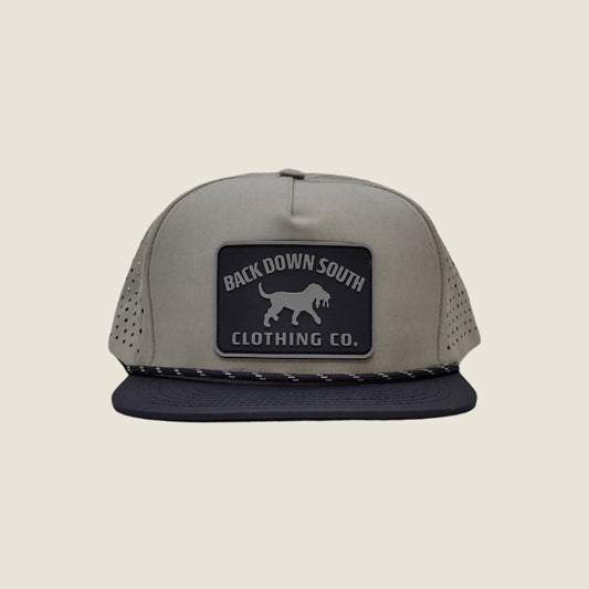 Cool Dry Rope Hat- Heather Gray
