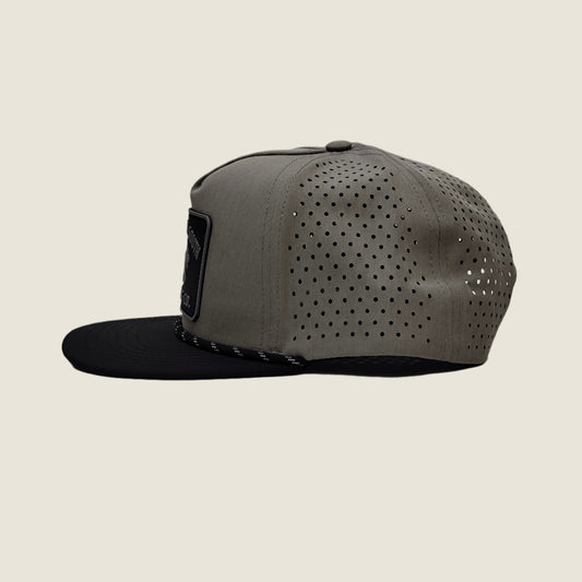 Cool Dry Rope Hat- Heather Gray
