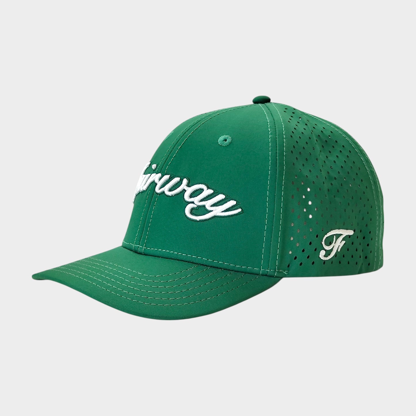 Green - Signature Script - Half Vent Snapback
