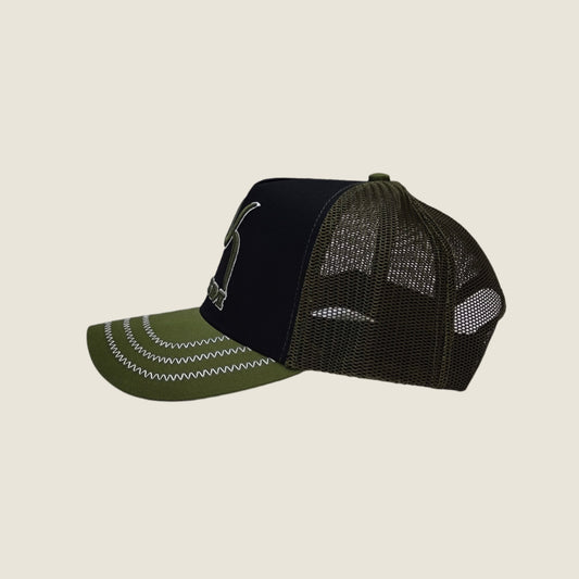 Collab x Rancho San Marco “RSM” Cap - Olive Green