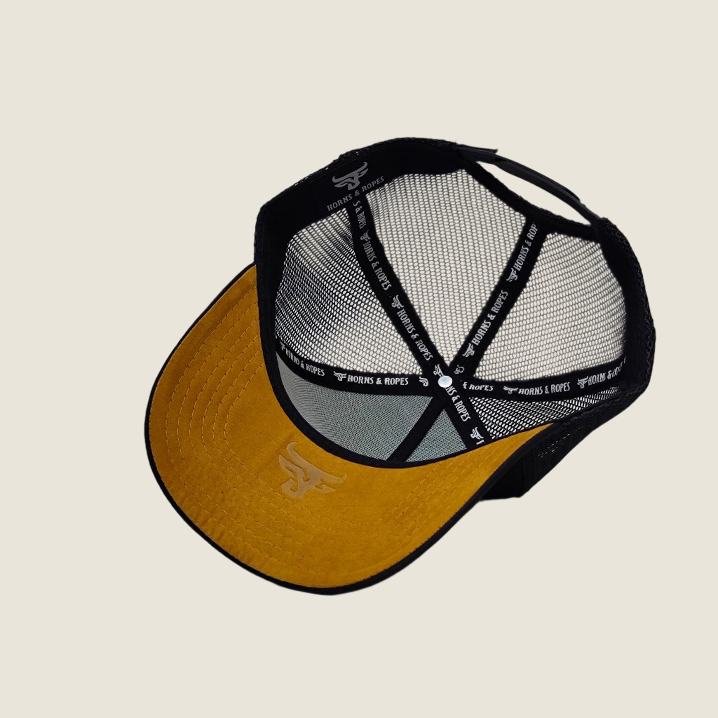 Horns And Ropes - HR Leather Badge