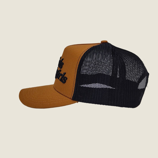 Ranche of cowboys "Cowgirl Black 5 Panel Trucker Hat