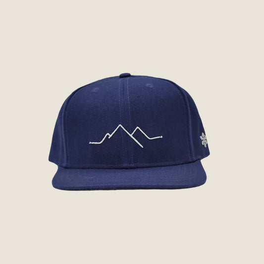 SchneeWolle Mountain Blue Snapback