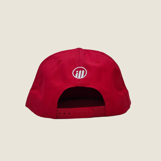 Red Illest JDM Japanese Snapback Hat