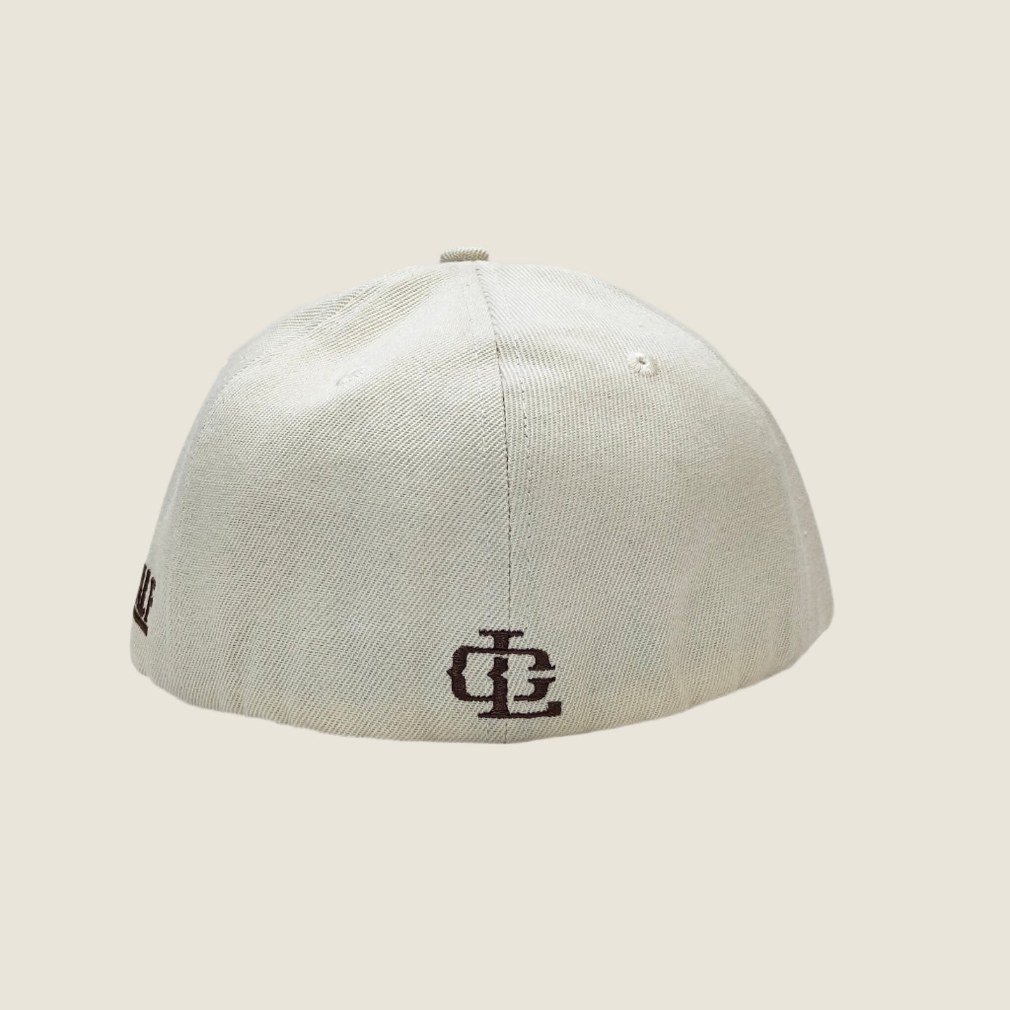 Fitted Hat - Cream / Brown – Lost Calf SIZE 7