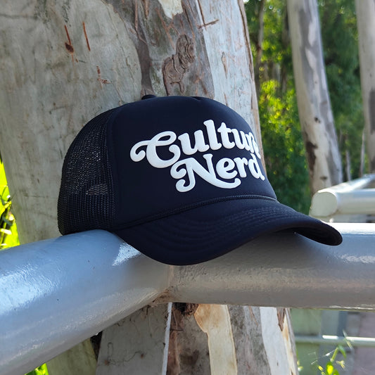CULTURE NERD TRUCKERS®-BLACK/WHITE