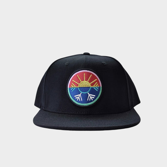 PE-HVAC Black Snapback
