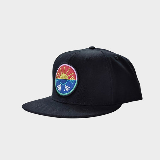 PE-HVAC Black Snapback