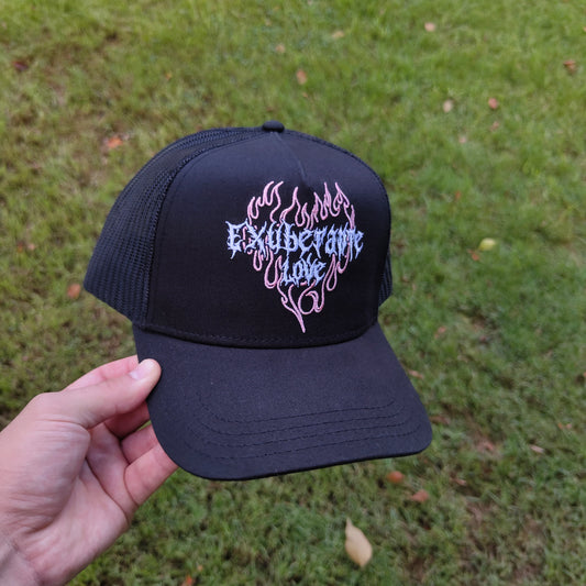 EXUBERANT LOVE TRUCKER CAP