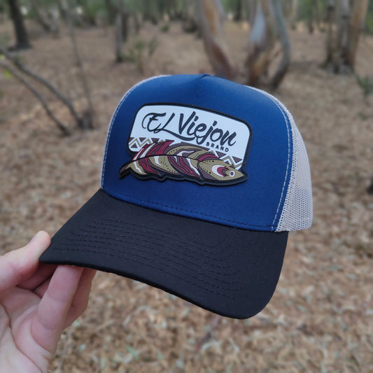 Nativo Black/Blue/Cream AVC hat / gorra