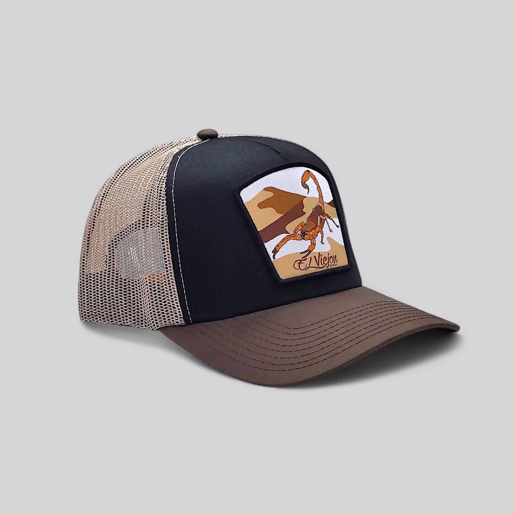Alacran Brown/Black/Khaki AVC hat / gorra