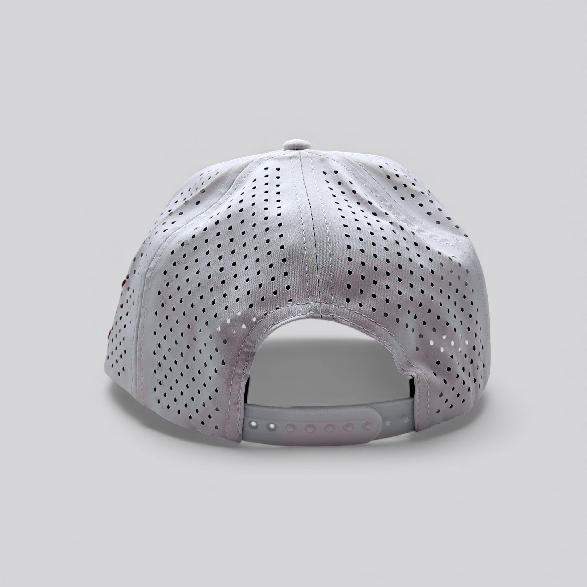 ELITE GOLFING HAT - RED / WHITE WATERPROOF