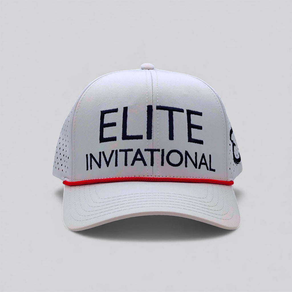 ELITE GOLFING HAT - Blue / WHITE WATERPROOF
