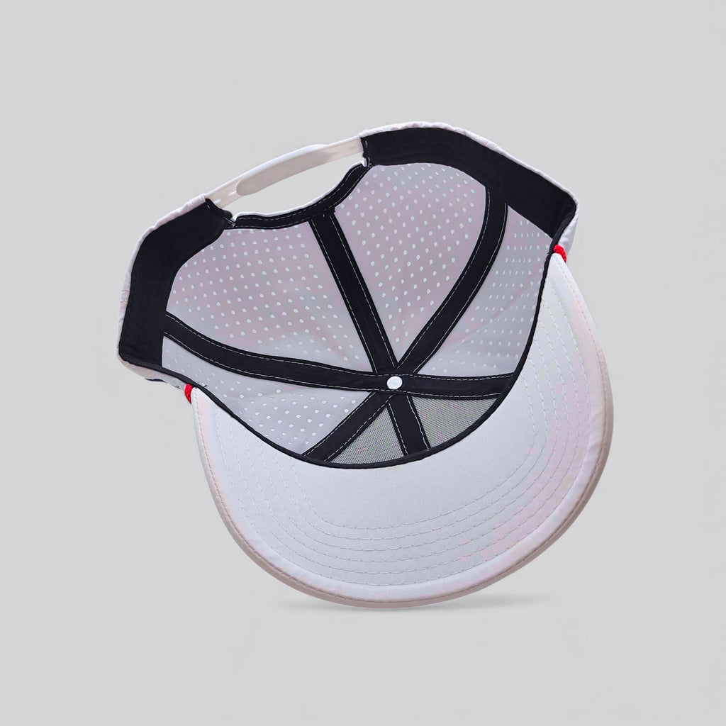 ELITE GOLFING HAT - Blue / WHITE WATERPROOF