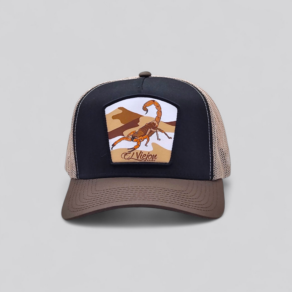 Alacran Brown/Black/Khaki AVC hat / gorra