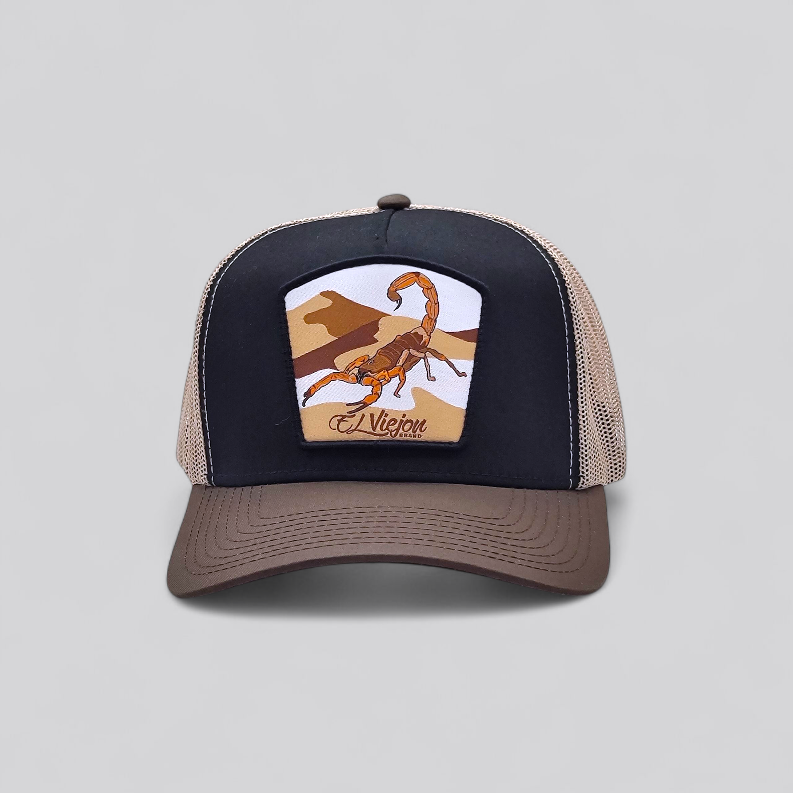 Alacran Brown/Black/Khaki AVC hat / gorra