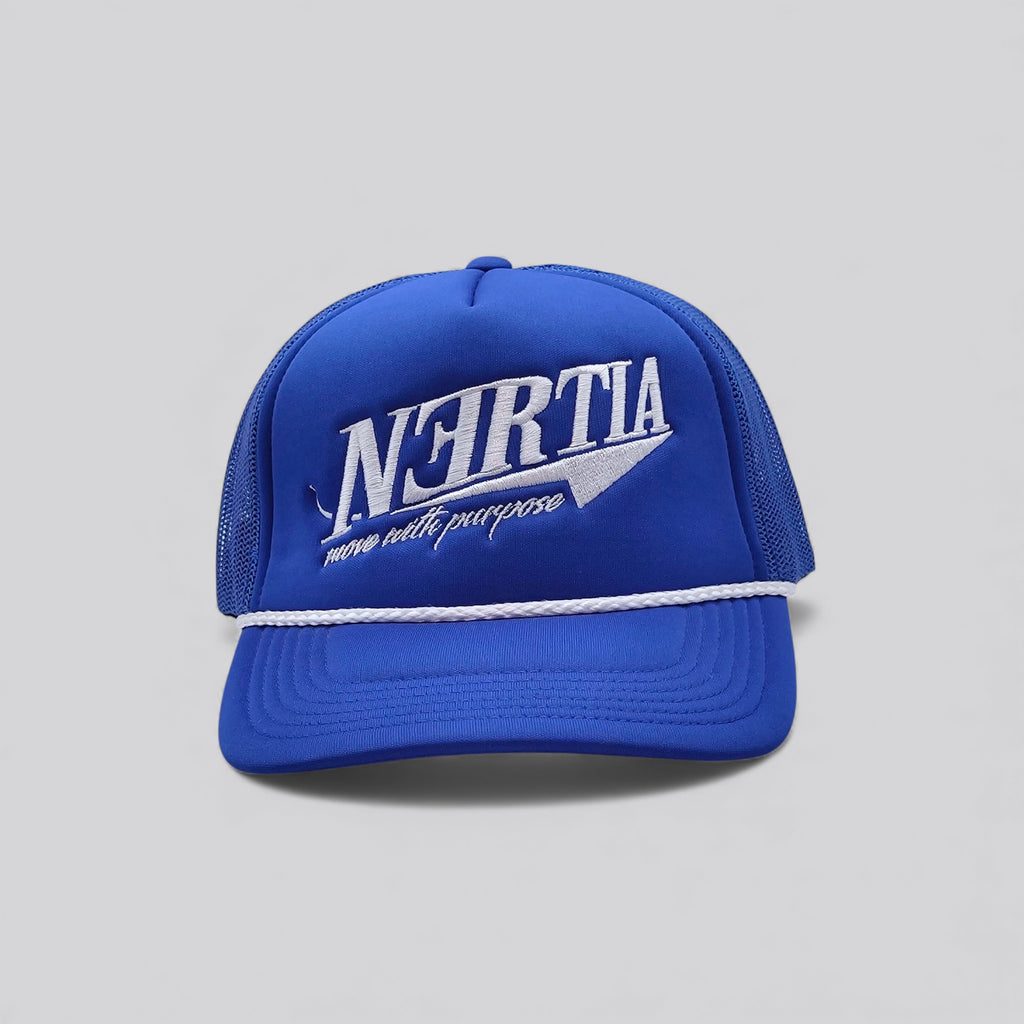 NERTIA - Move With Purpose™ Trucker Hat - Royal Blue