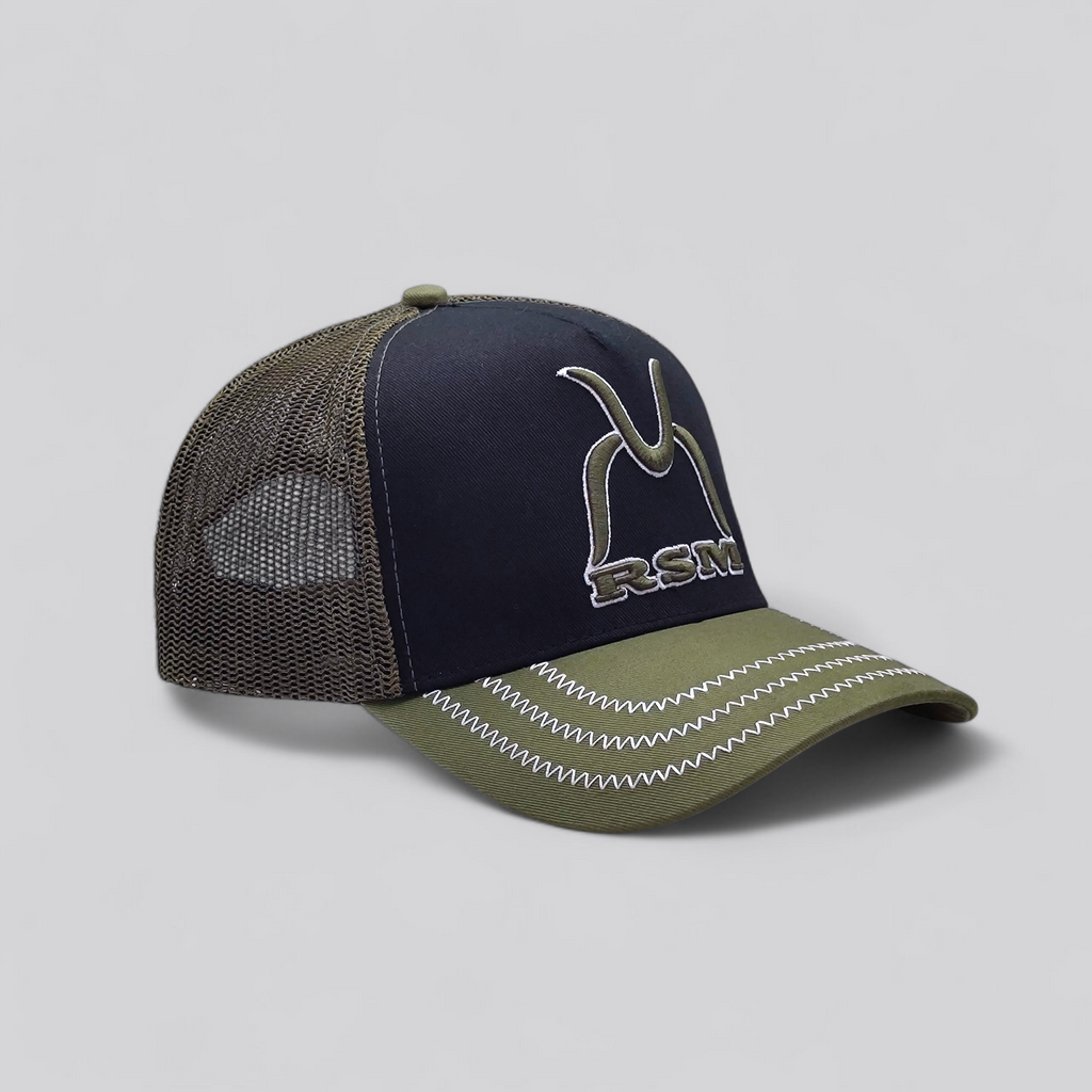 Collab x Rancho San Marco “RSM” Cap - Olive Green