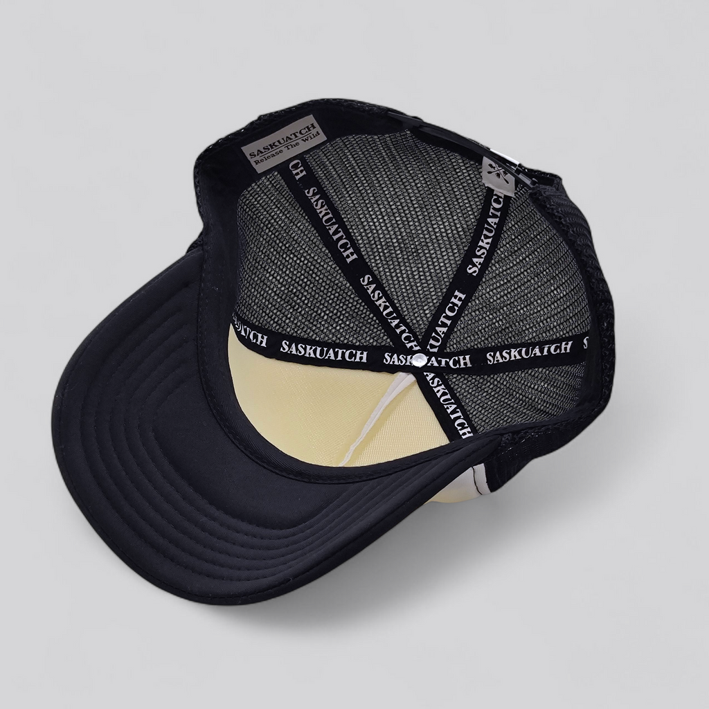 SASKUATCH -Release The Wild Trucker Cap
