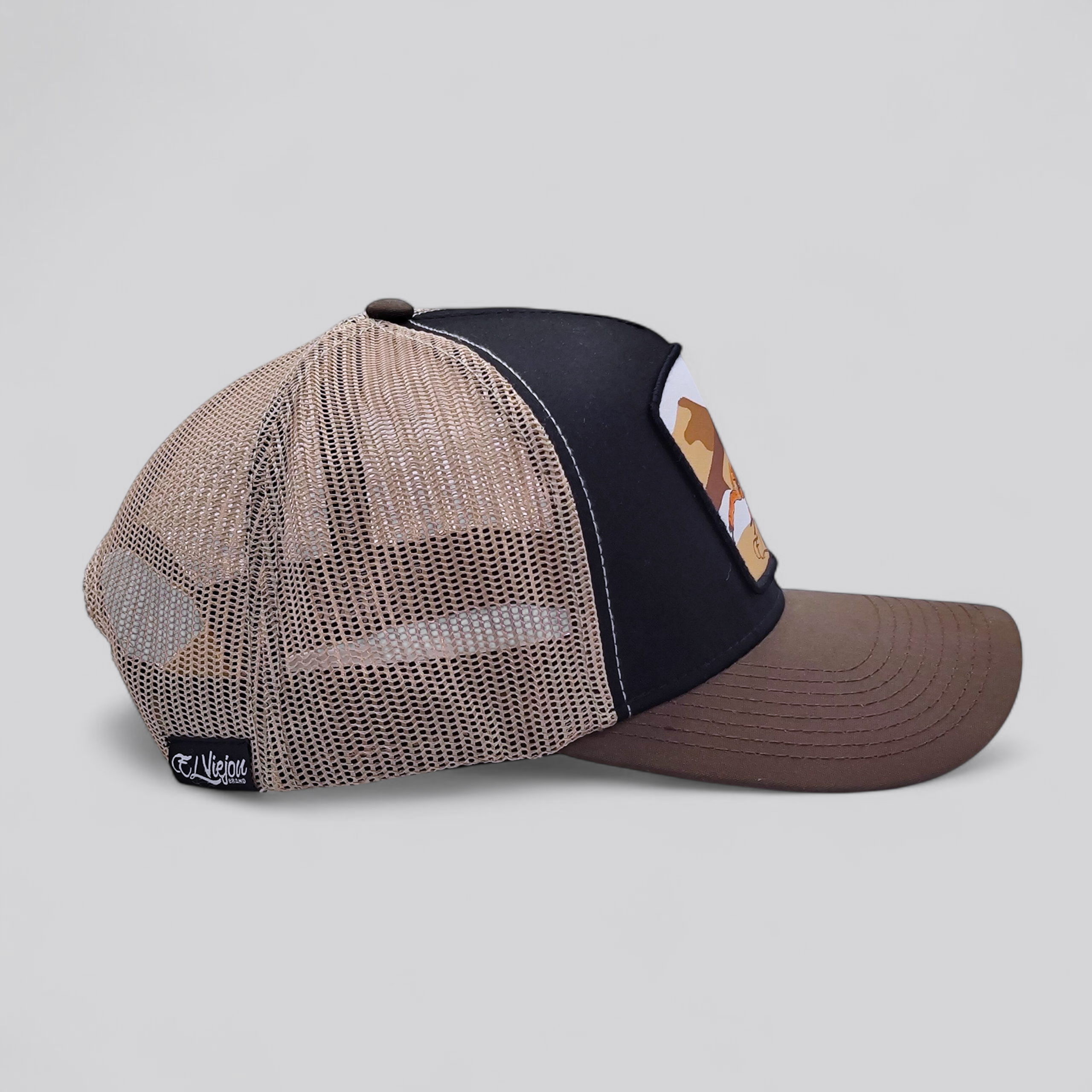 Alacran Brown/Black/Khaki AVC hat / gorra