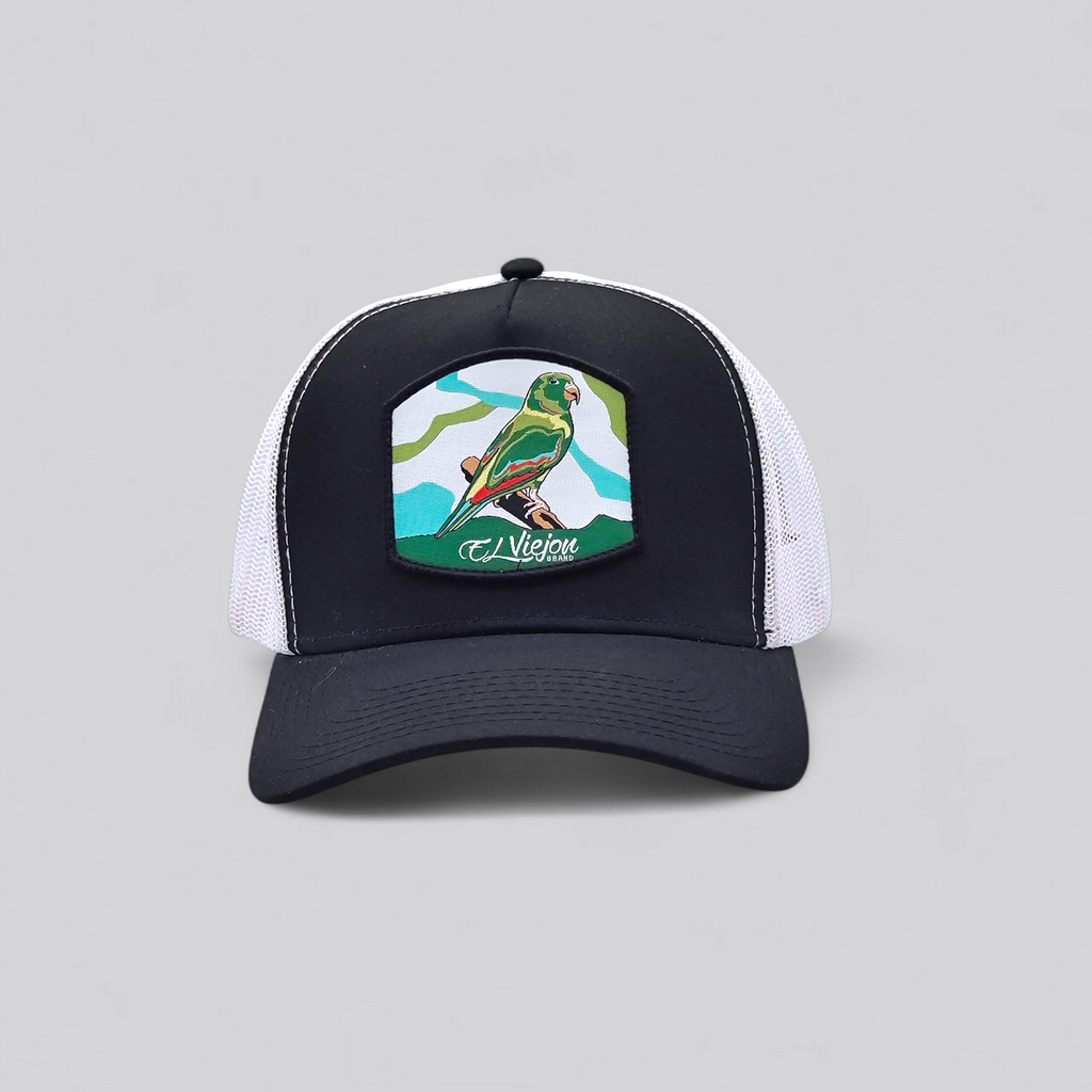 Perico Black/White AVC hat / gorra