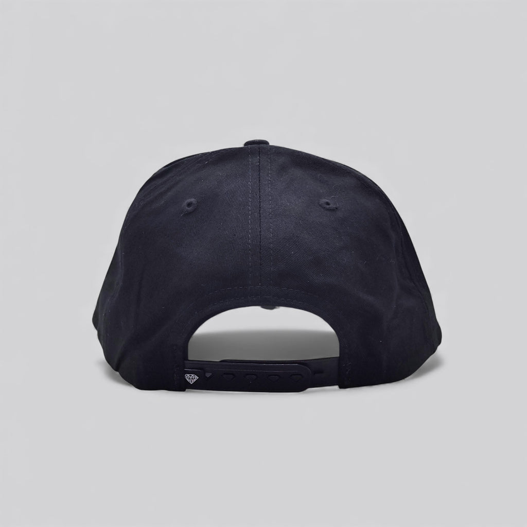 FLAT Black snapback - DIAMOND EVERYTHING