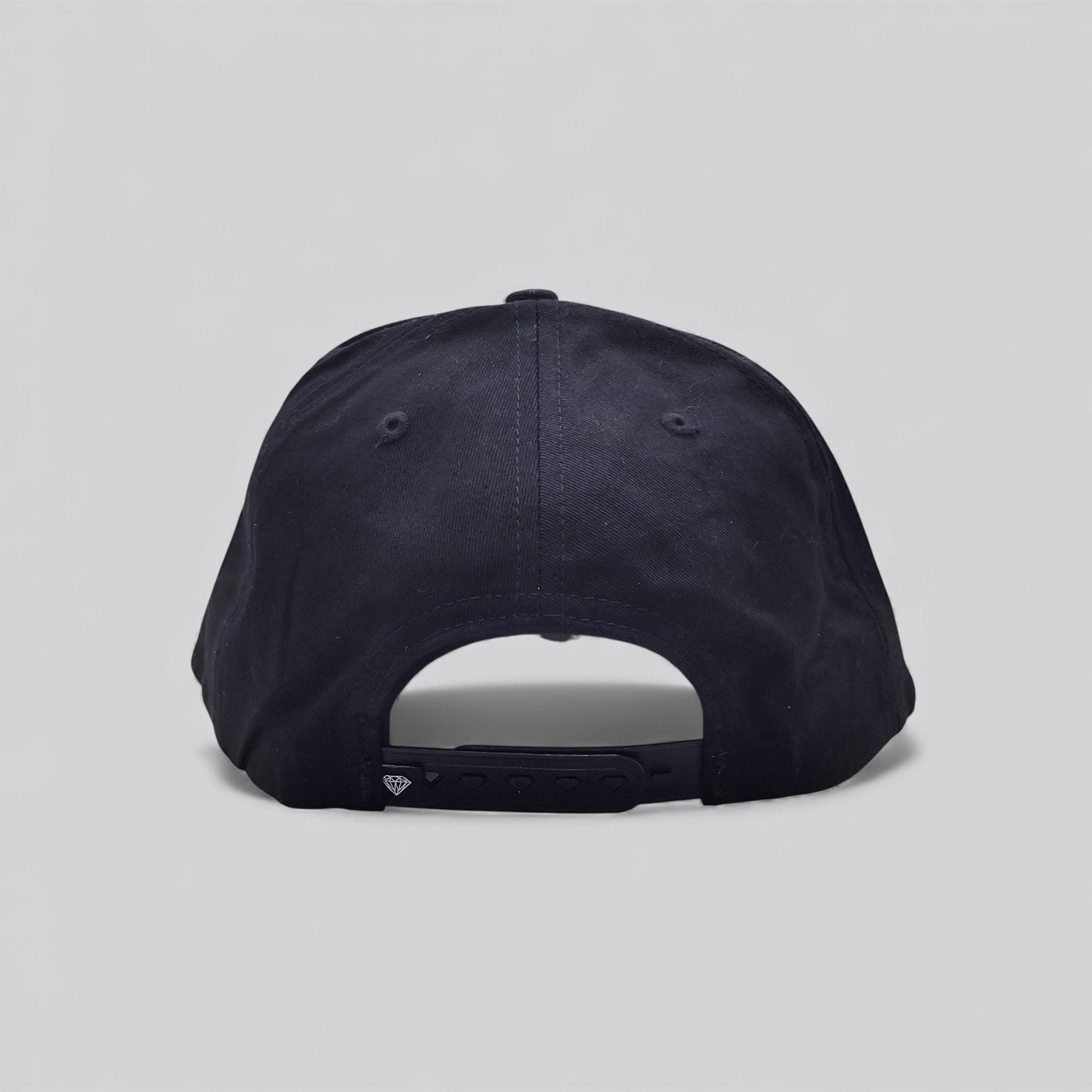 FLAT Black snapback - DIAMOND EVERYTHING