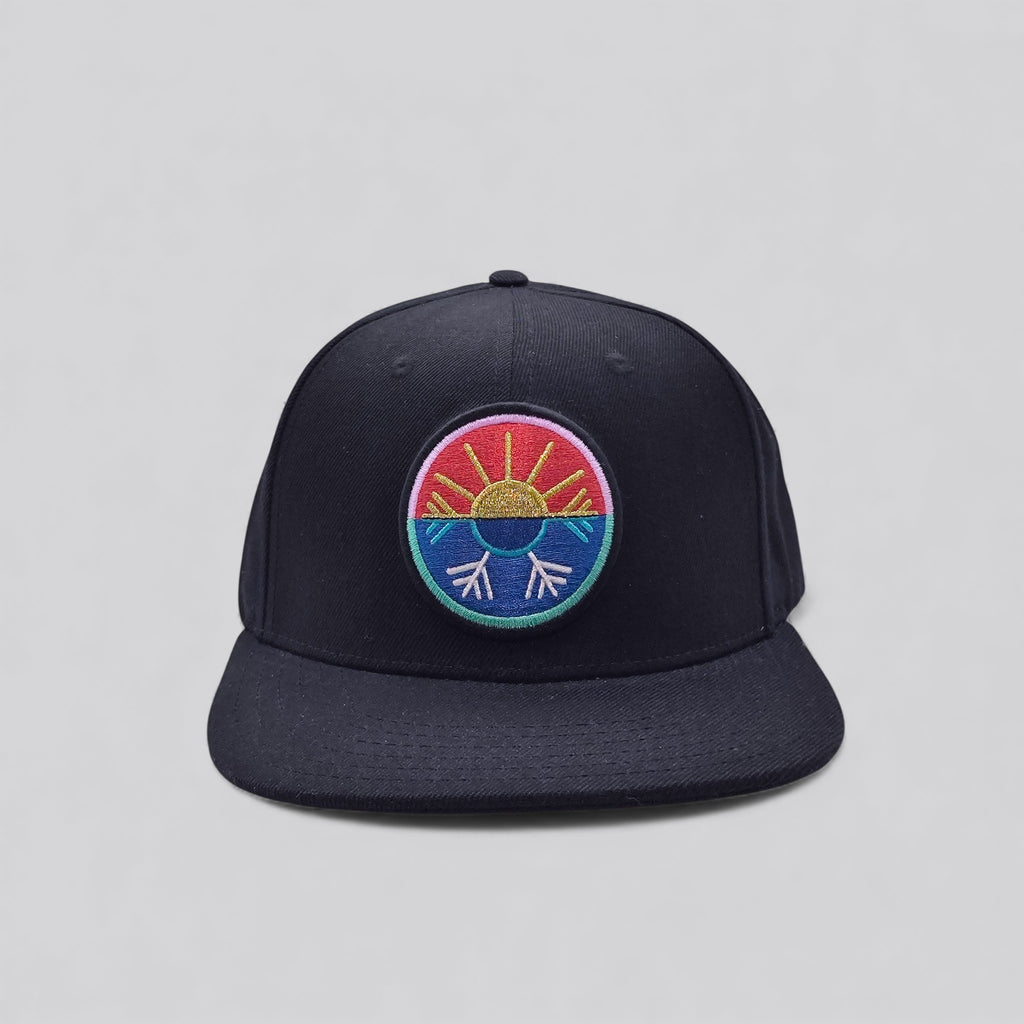 PE-HVAC Black Snapback