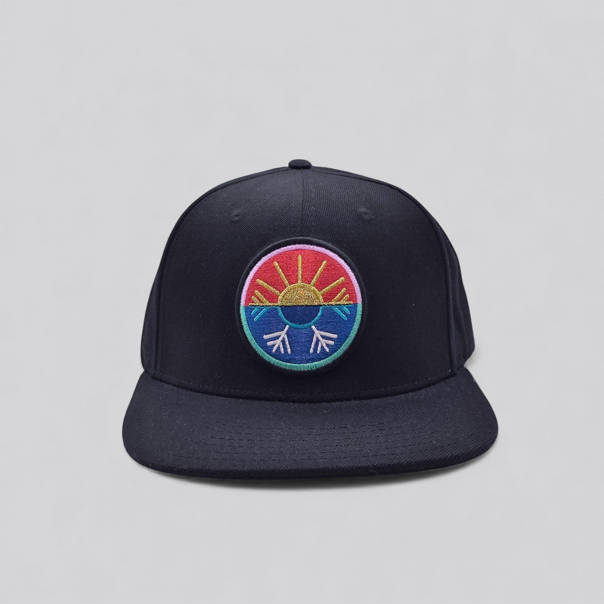 PE-HVAC Black Snapback