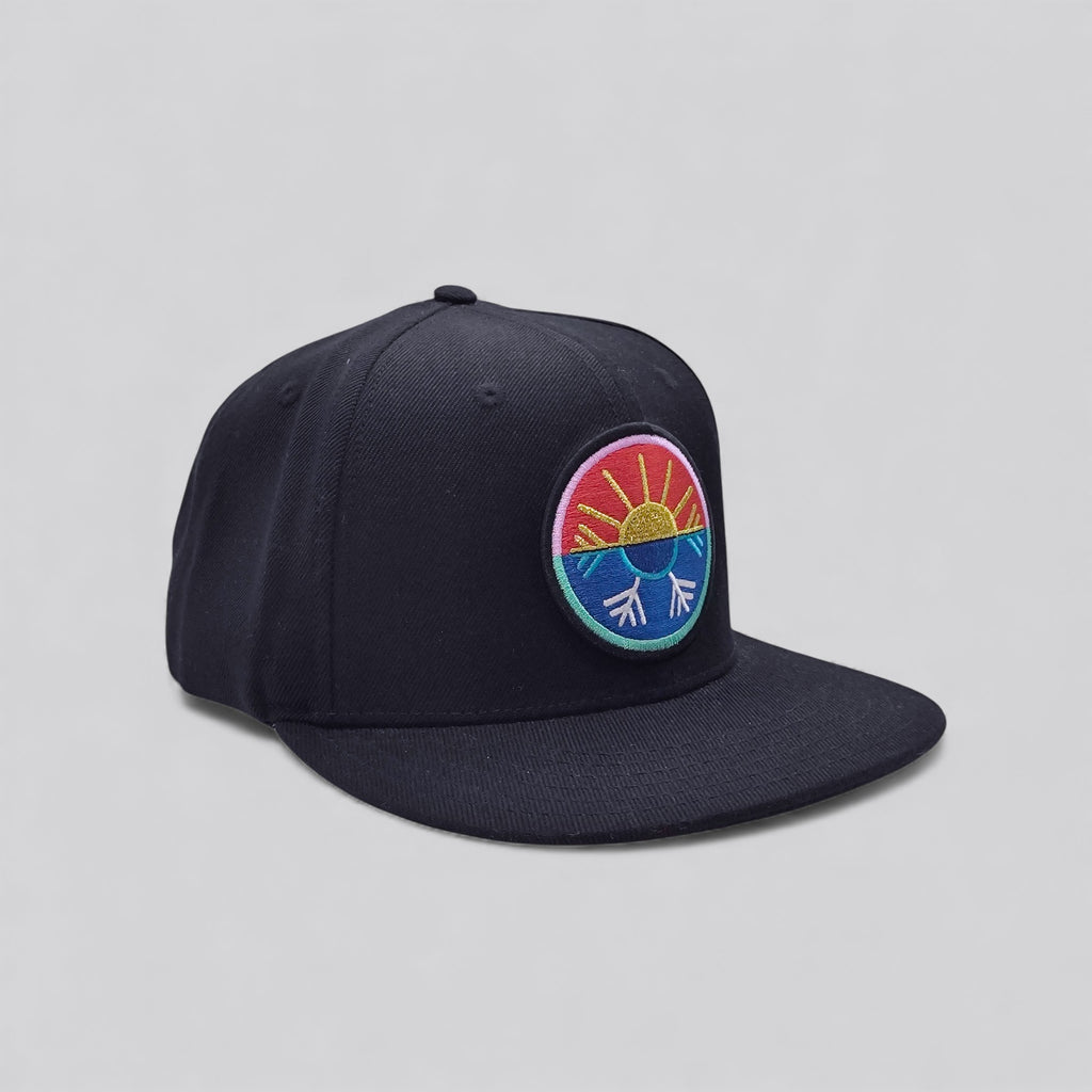 PE-HVAC Black Snapback