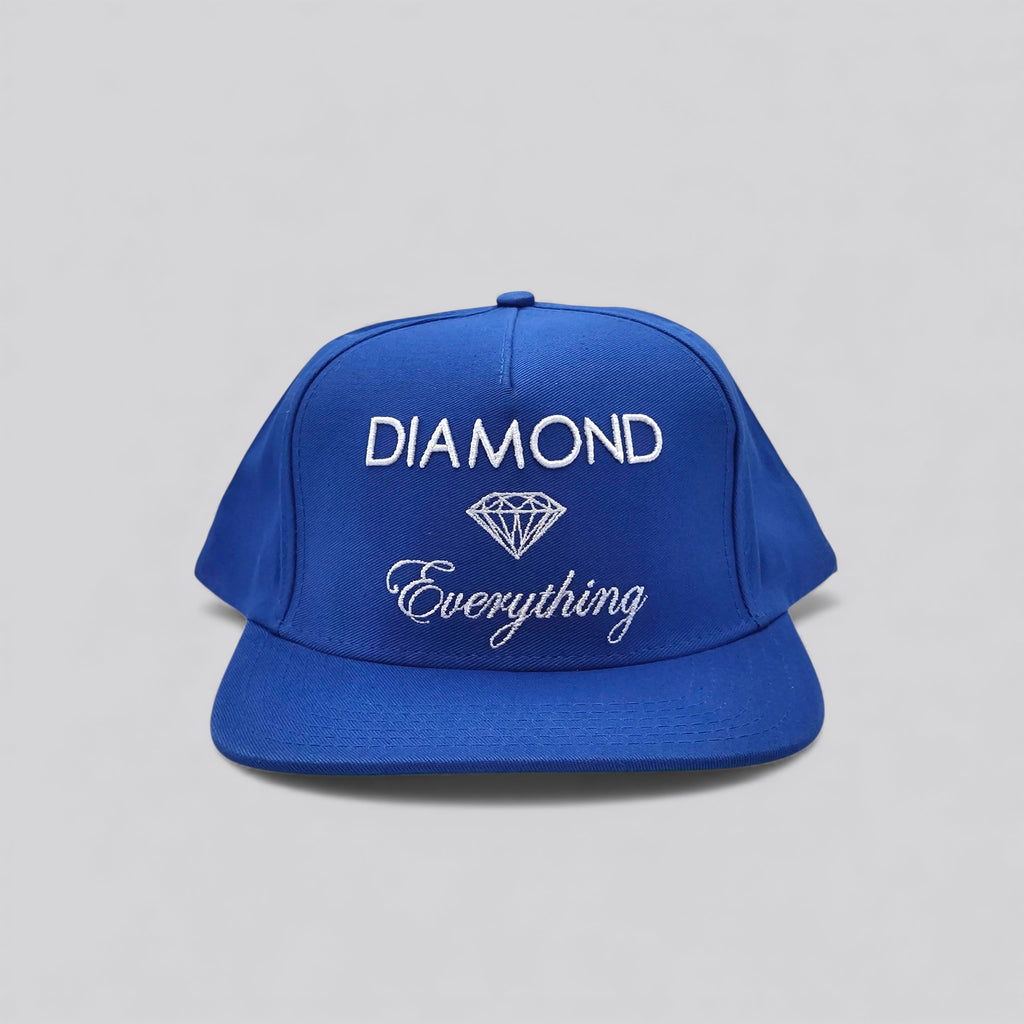 DIAMOND EVERYTHING - FLAT BLUE snapback